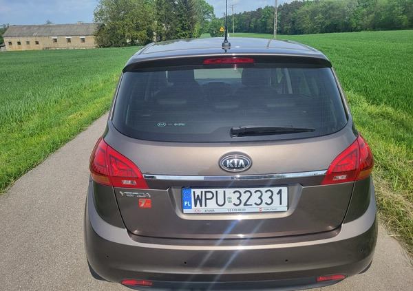 Kia Venga cena 49000 przebieg: 46229, rok produkcji 2017 z Pułtusk małe 232